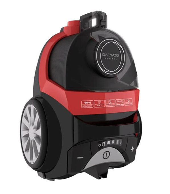 جارو برقی دوو اسپیرال قرمز مشکی DVC-ES211BR
