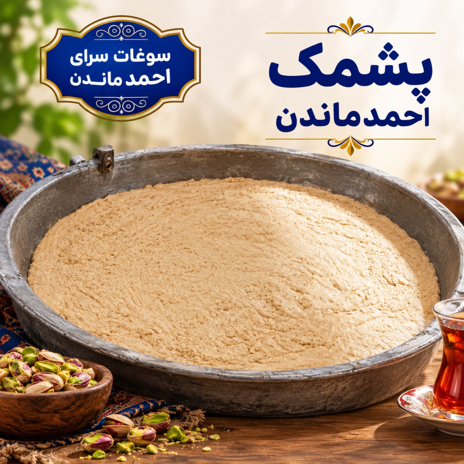 حلوا کنجدی سنتی